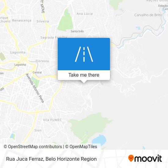 Rua Juca Ferraz map