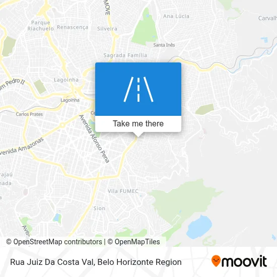 Rua Juiz Da Costa Val map