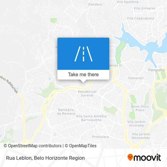 Rua Leblon map