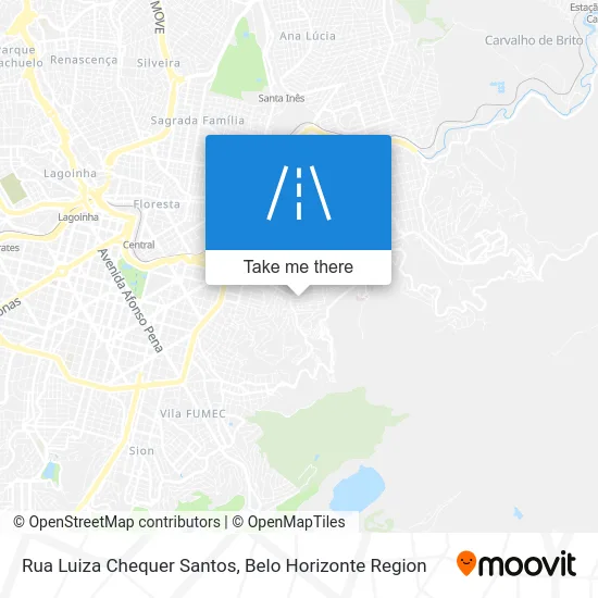 Rua Luiza Chequer Santos map