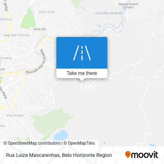 Rua Luiza Mascarenhas map