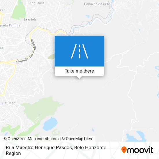 Rua Maestro Henrique Passos map