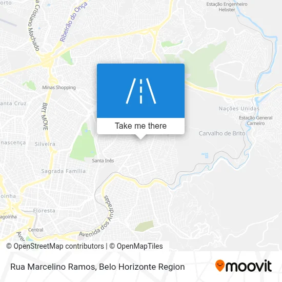 Rua Marcelino Ramos map
