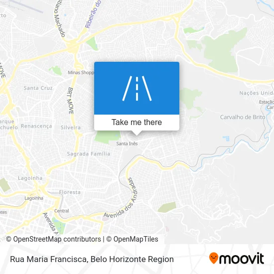 Rua Maria Francisca map