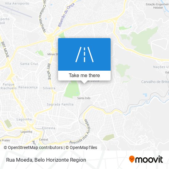 Rua Moeda map