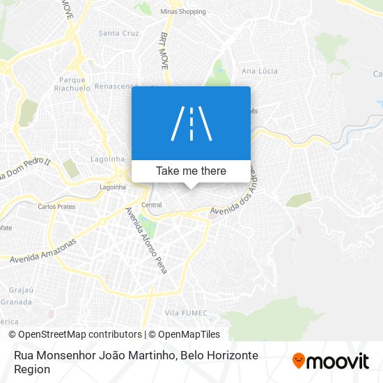 Rua Monsenhor João Martinho map