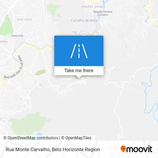 Rua Monte Carvalho map