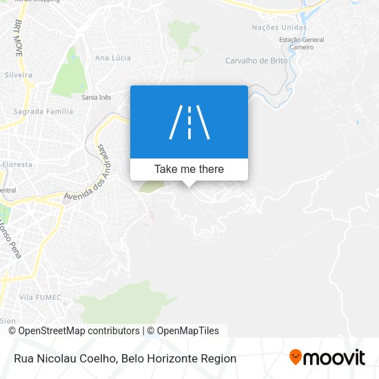 Rua Nicolau Coelho map