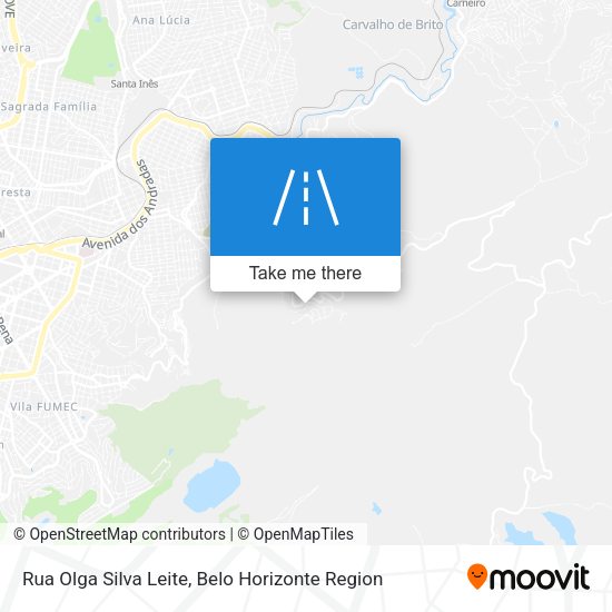 Rua Olga Silva Leite map