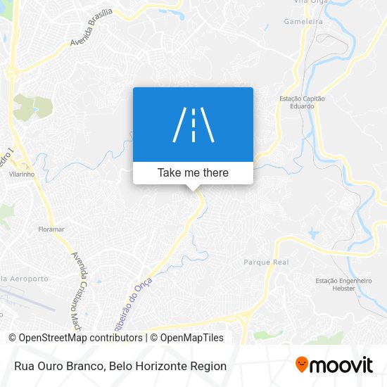 Rua Ouro Branco map