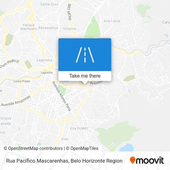 Rua Pacífico Mascarenhas map