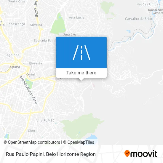 Rua Paulo Papini map