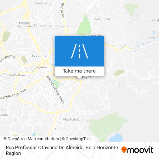 Rua Professor Otaviano De Almeida map