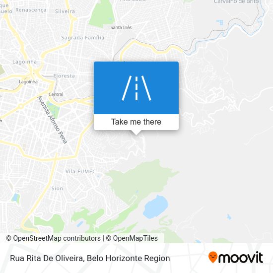Rua Rita De Oliveira map