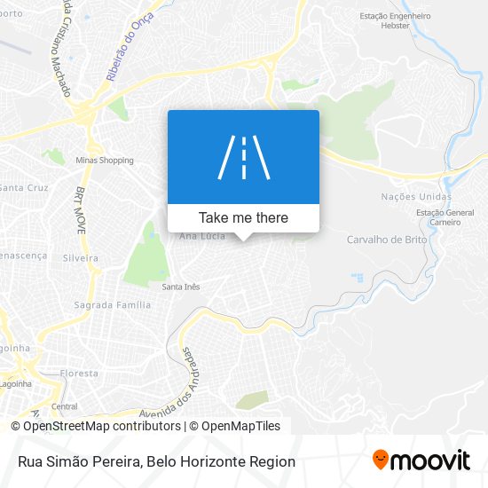 Rua Simão Pereira map