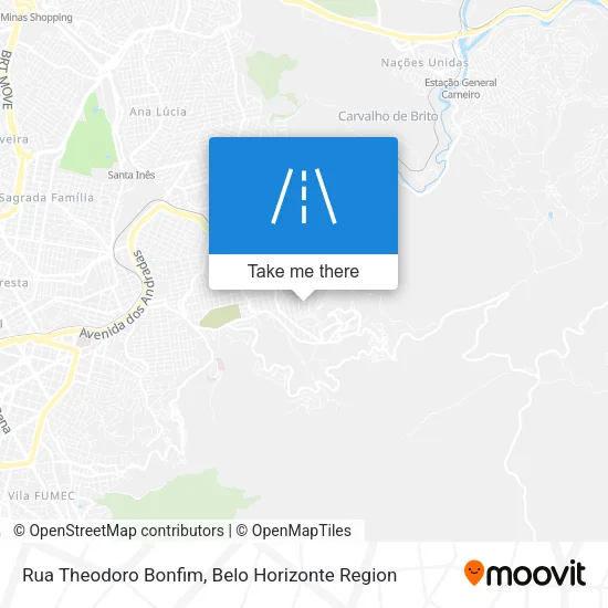 Rua Theodoro Bonfim map