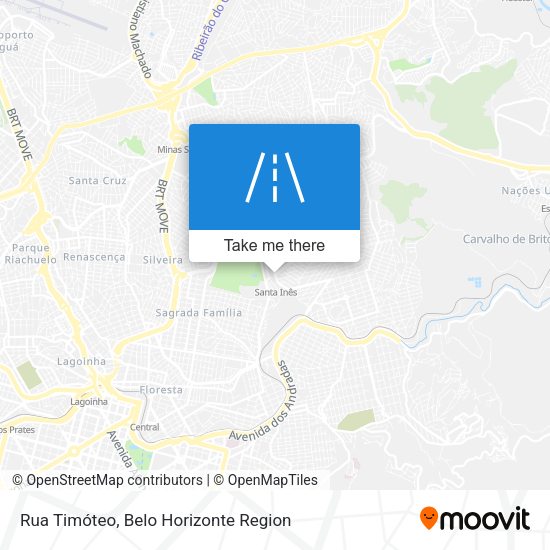 Rua Timóteo map