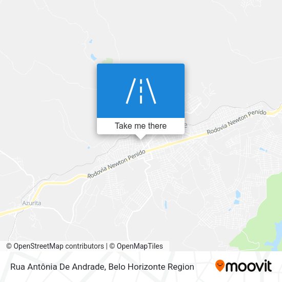 Rua Antônia De Andrade map