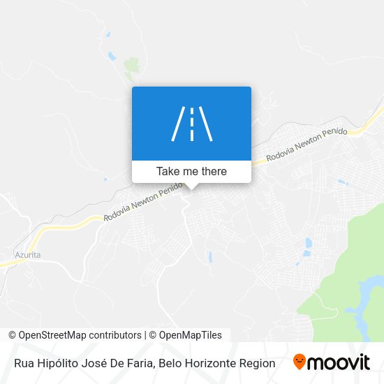 Rua Hipólito José De Faria map
