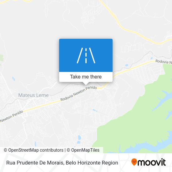 Rua Prudente De Morais map