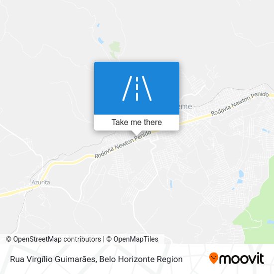Rua Virgílio Guimarães map