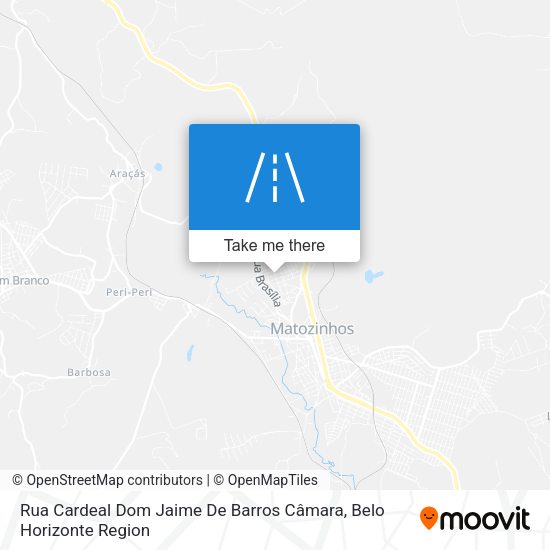 Rua Cardeal Dom Jaime De Barros Câmara map