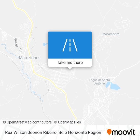 Rua Wilson Jeonon Ribeiro map