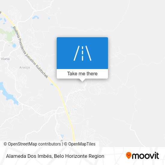 Alameda Dos Imbés map