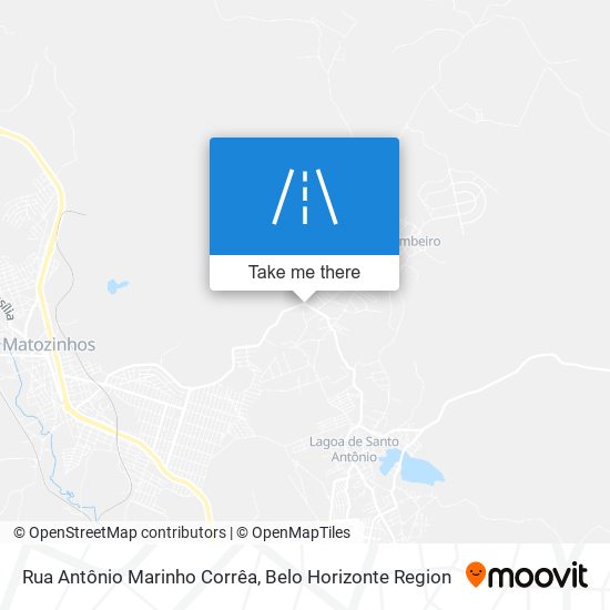 Rua Antônio Marinho Corrêa map