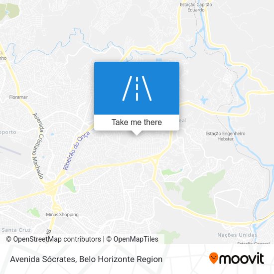 Avenida Sócrates map