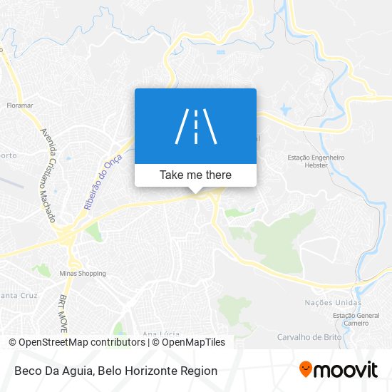 Beco Da Aguia map
