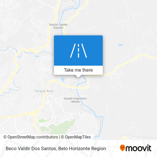 Beco Valdir Dos Santos map