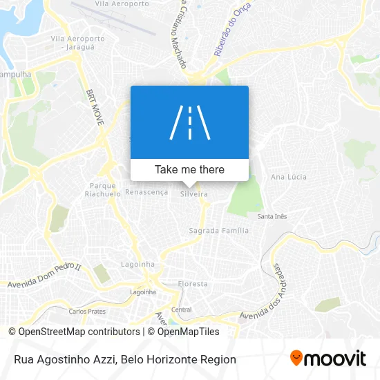 Rua Agostinho Azzi map