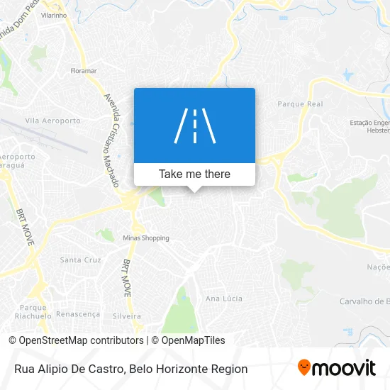Rua Alipio De Castro map