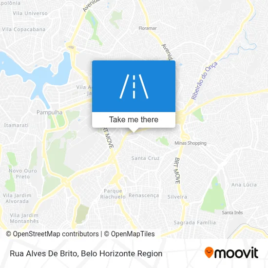 Rua Alves De Brito map