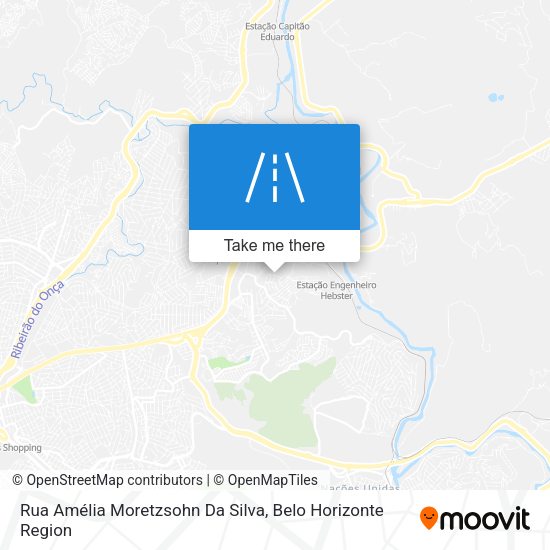 Rua Amélia Moretzsohn Da Silva map