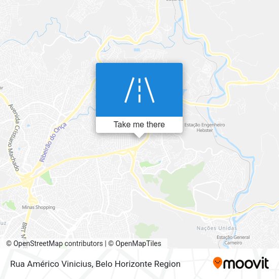 Rua Américo Vinicius map
