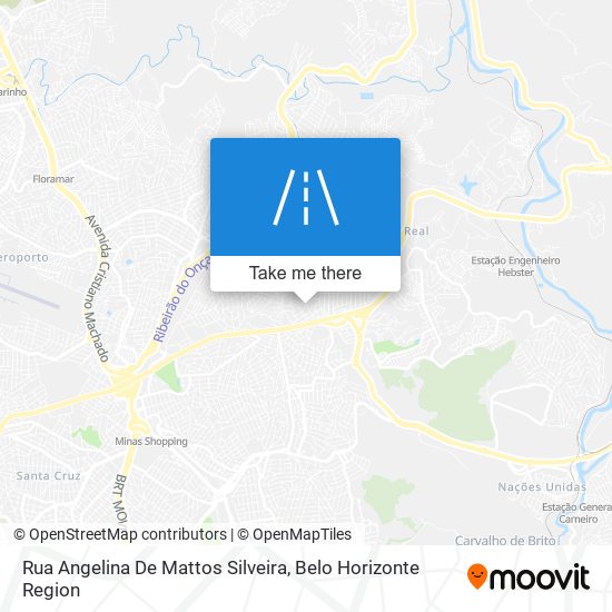 Rua Angelina De Mattos Silveira map