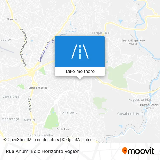 Rua Anum map