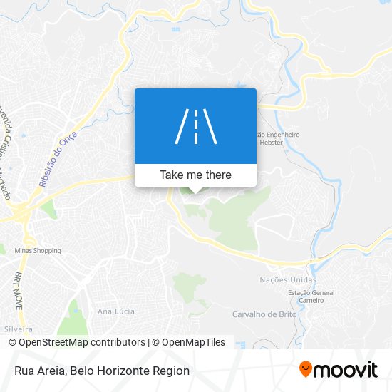 Rua Areia map