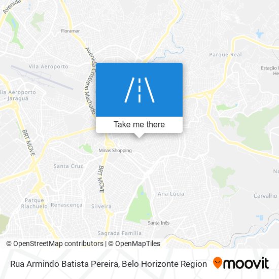 Mapa Rua Armindo Batista Pereira