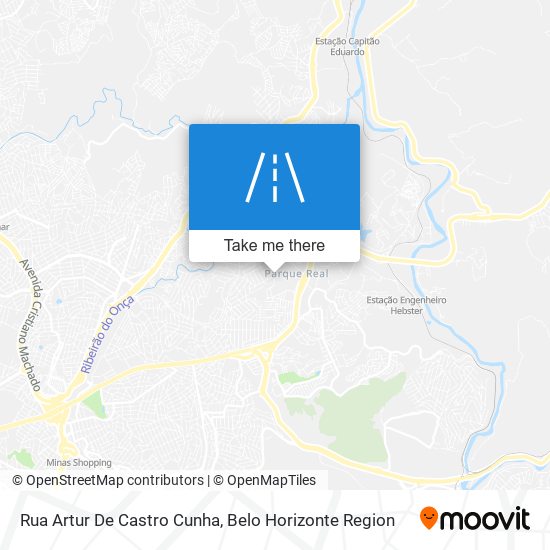 Rua Artur De Castro Cunha map