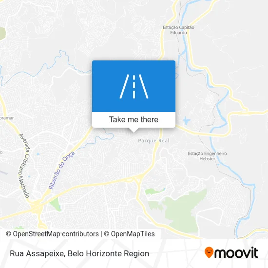 Rua Assapeixe map