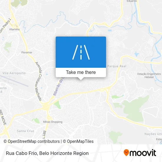 Rua Cabo Frio map