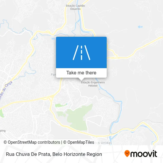 Rua Chuva De Prata map