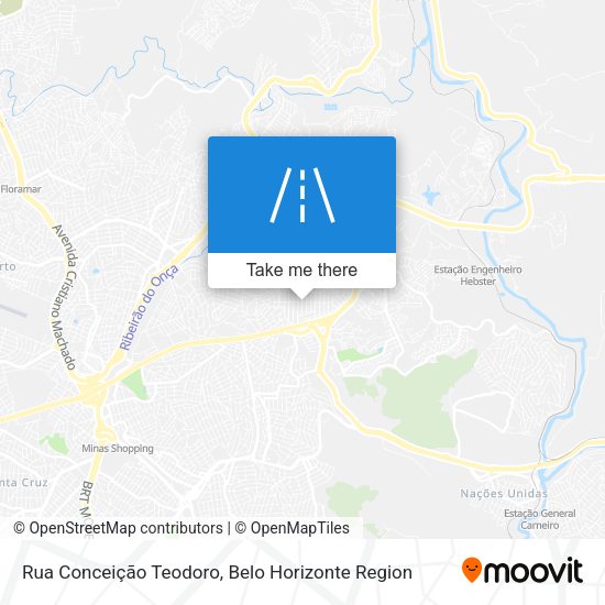 Rua Conceição Teodoro map