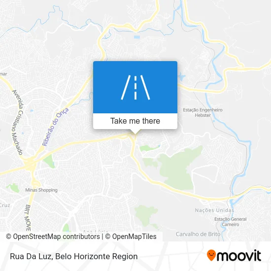 Rua Da Luz map
