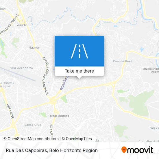 Rua Das Capoeiras map