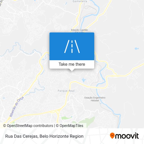 Rua Das Cerejas map