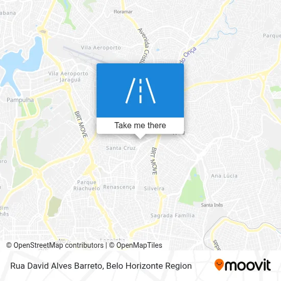 Rua David Alves Barreto map